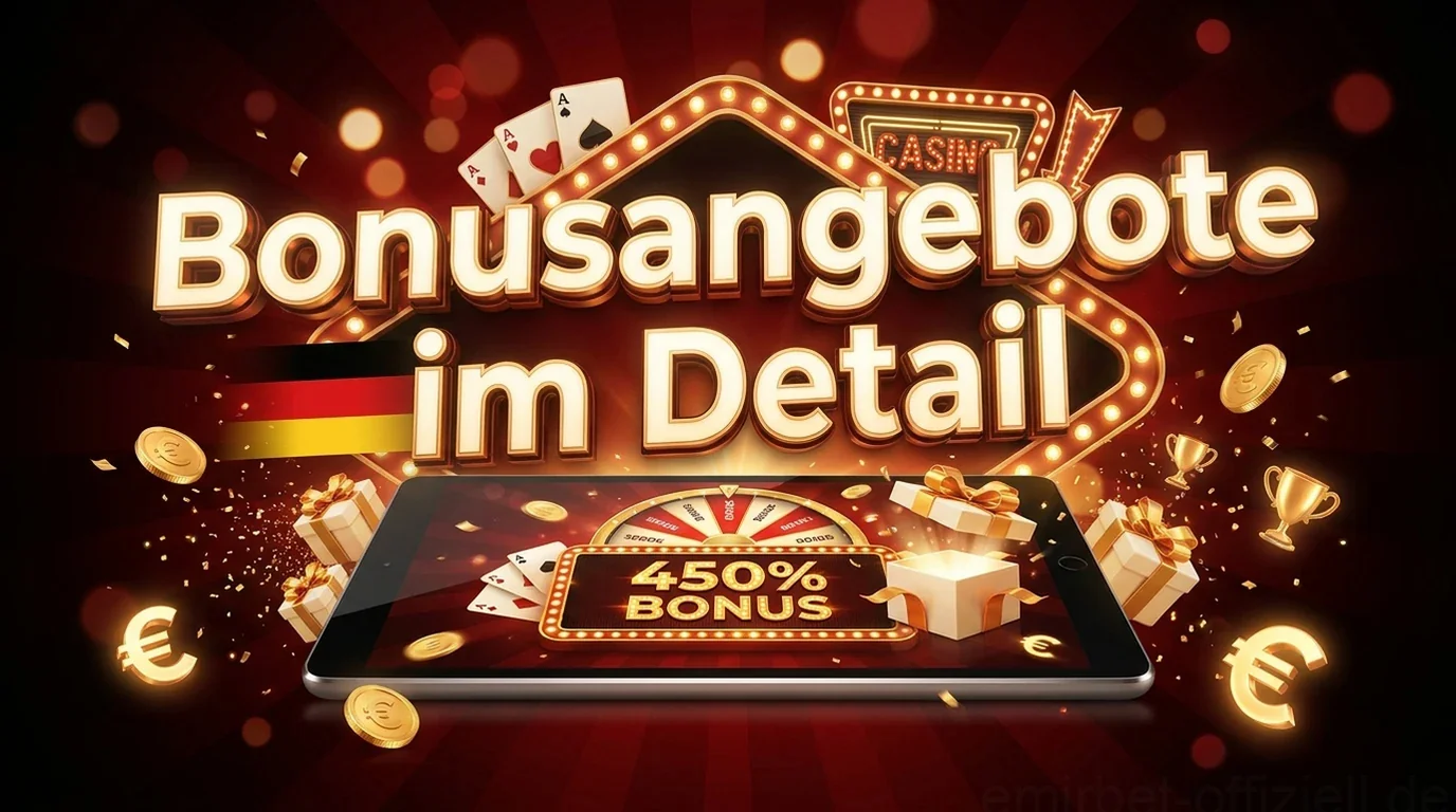 Bonusangebote im Detail